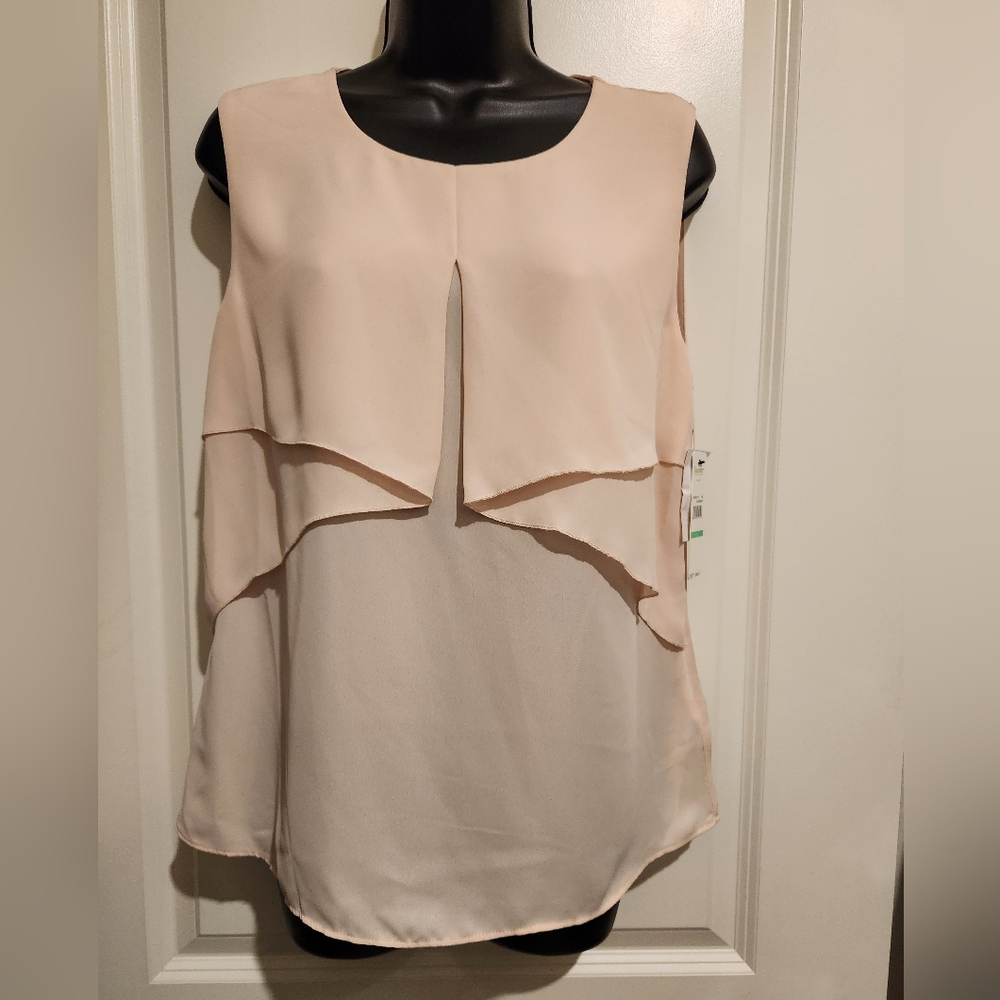 NWT Laundry by Shelli Seagal Silver Peony *blush* sz 8